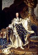 Portrait of Louis XV Hyacinthe Rigaud